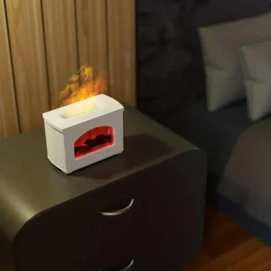 Fireplace Simulation Flame Oil Diffuser